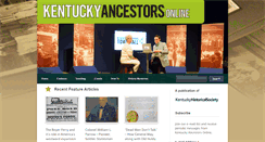Desktop Screenshot of kentuckyancestors.org